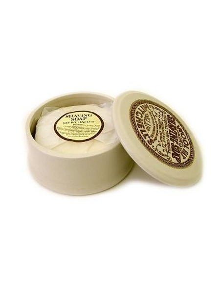Wool Fat Shaving Soap in ciotola di ceramica 120g