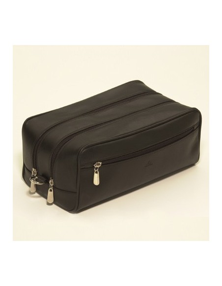 Large leather beauty case