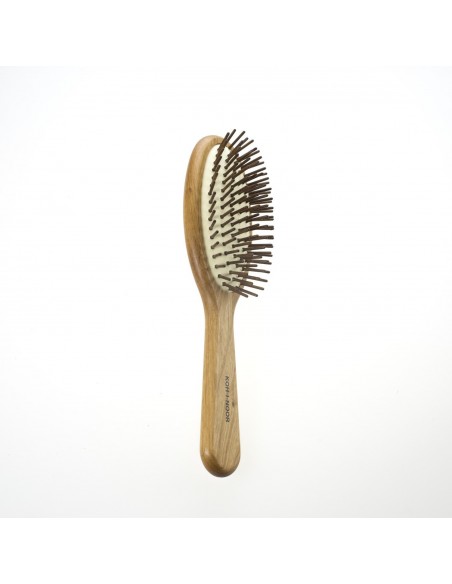 Spazzola per Capelli Pneumatica Ovale Grande in Legno Pichi Carpino