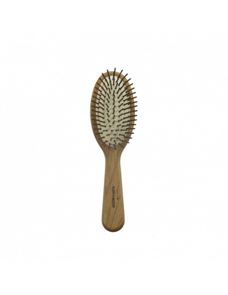 Spazzola per Capelli Pneumatica Ovale Grande in Legno Pichi Carpino