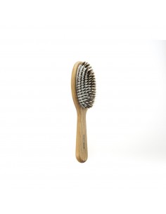 Spazzola per Capelli Pneumatica Ovale Grande Legno Ciuffo...