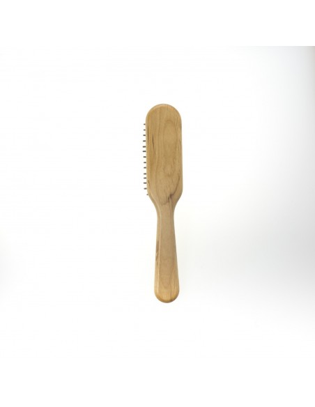 Spazzola per Capelli Pneumatica Rettangolare Legno Pichi in Carpino