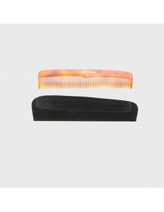 Pettine per Capelli Seghettato/Fitto Con Bustina Tartarugato
