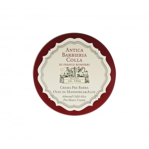 Crema Pre Barba Olio di Mandorla e Aloe 100 ml