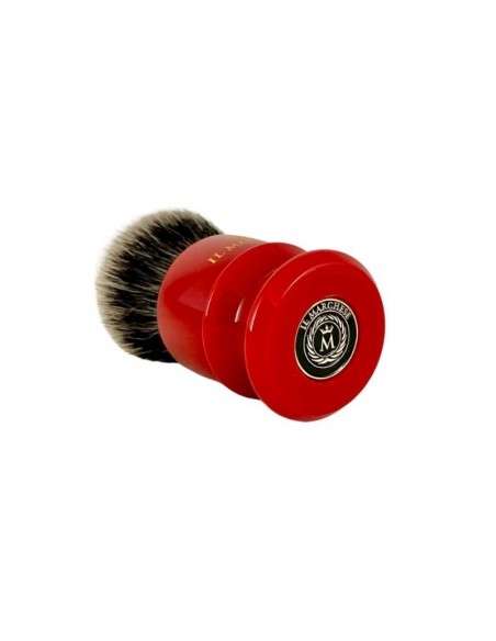 Pennello Da Barba Mod. Red Elitario Two Band Manchurian SHD 30mm