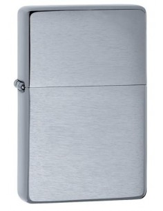 Accendino Zippo Brushed Chrome Vintage