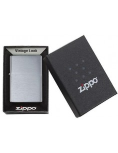 Accendino Zippo Brushed Chrome Vintage 2