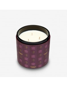 Birmanie oud leather Candle 650 gr