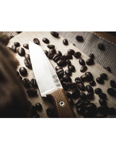 Coltello Lama Fissa Daily Knives AK1 Reverse Tanto Mustard 2