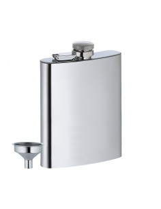 Fiaschetta Acciaio Inox Lucidata a Specchio 200 ml