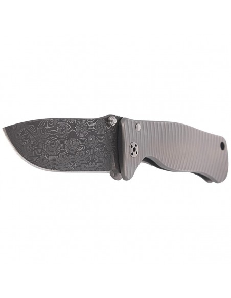 Coltello Chiudibile LionSteel SR1-DR Raindrop Damascus