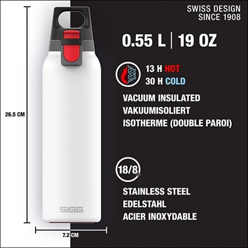 Thermo Flask Hot & Cold ONE Light White 0.55 L