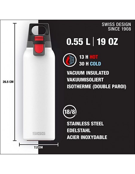 Thermo Flask Hot & Cold ONE Light White 0.55 L