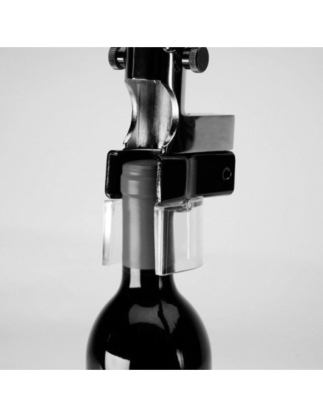 Cavatappi Automatico da Parete Boj Cromo e Legno