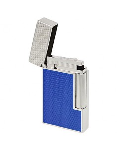 S.T. Dupont Linea 2 Lacca Blu Elettrico Guilloche 2