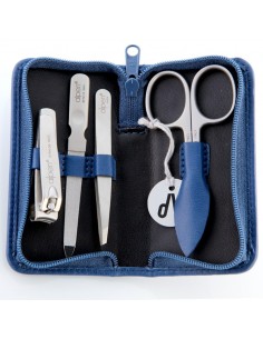Set Manicure Collection in Pelle Blue