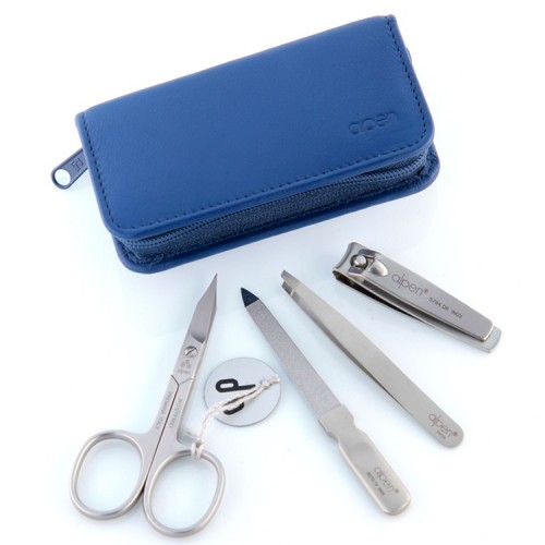 Set Manicure Collection in Pelle Blu