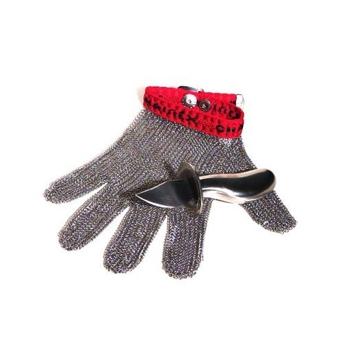 Set Guanto e Coltello da ostriche