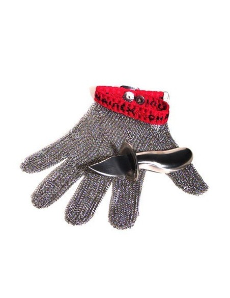 Set Guanto e Coltello da ostriche