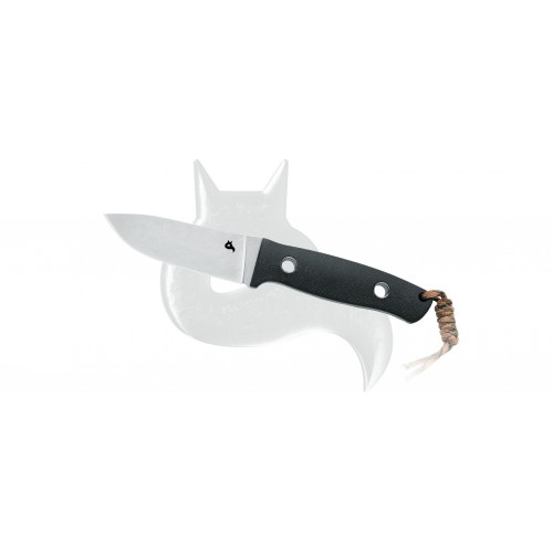 Coltello Lama Fissa Vesuvius G10 Nero