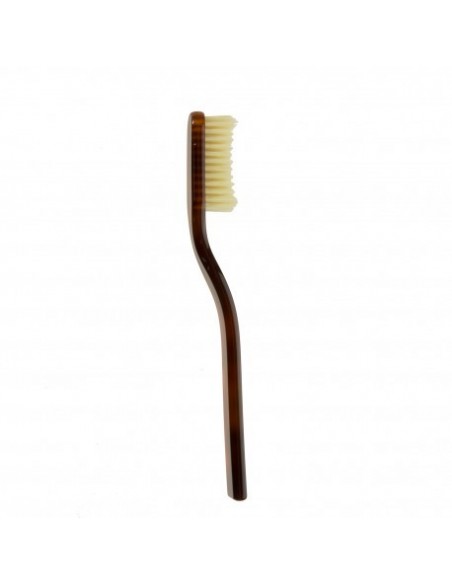 Spazzolino da Denti Tartarugato in Setole Naturali Medio