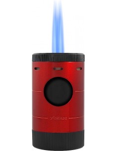 Accendino da Tavolo Volta Quad Jet Flame Rosso 2