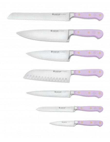 Wusthof Classic Blocco con 7 coltelli Color Porpora