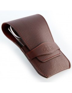 Set Manicure in Pelle Collection Inox Bordeaux 2