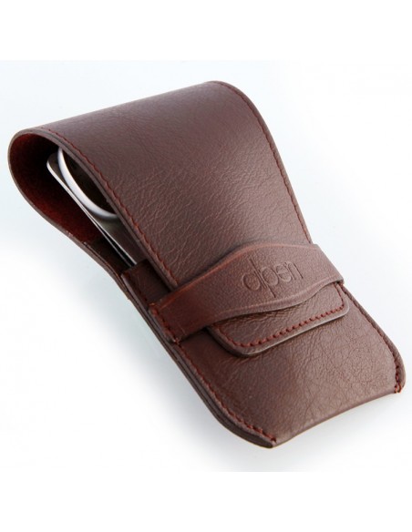 Set Manicure in Pelle Collection Inox Bordeaux