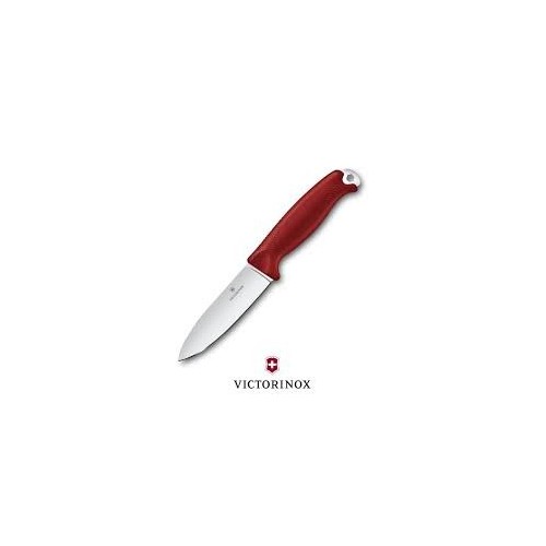 Coltello Lama Fissa Venture Rosso