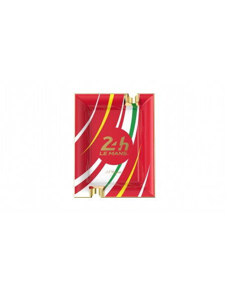 Posacenere in Porcellana 24H Le Mans Limited Edition Rosso/Dorato