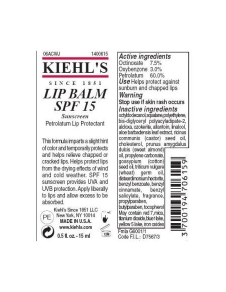 Lip Balm SPF 15 15ml