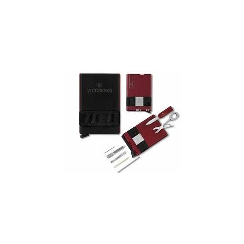 Smart Card Wallet Rosso e Nero