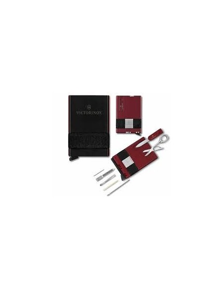 Smart Card Wallet Rosso e Nero