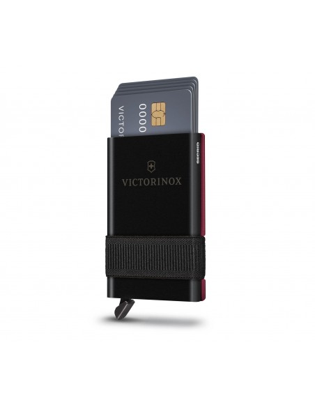 Smart Card Wallet Rosso e Nero