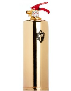 Estintore Dorè Design Brass