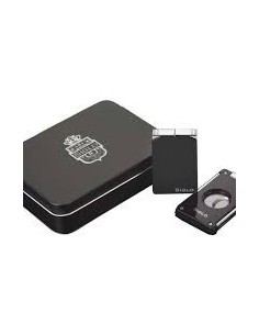 Vibrant Accessories Set Accendino e Tagliasigari nero 2