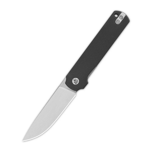 QSP Lark Pocket knife 14C28N  G10 Handle Nero
