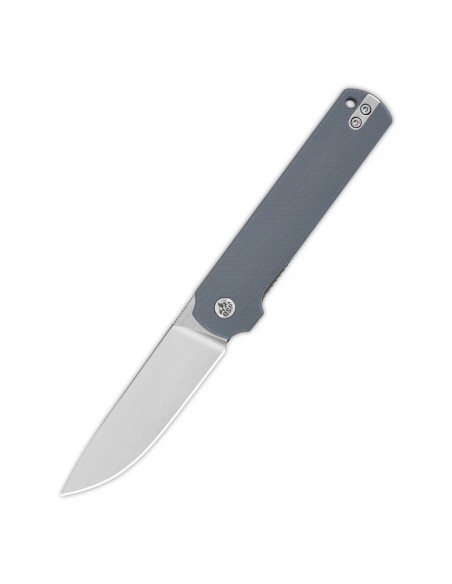 QSP Lark Pocket knife 14C28N blade G10 handle Gray