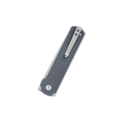 QSP Lark Pocket knife 14C28N blade G10 handle Gray
