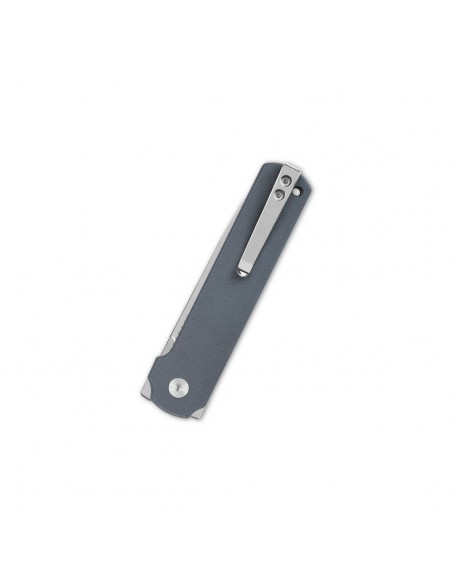 QSP Lark Pocket knife 14C28N blade G10 handle Gray