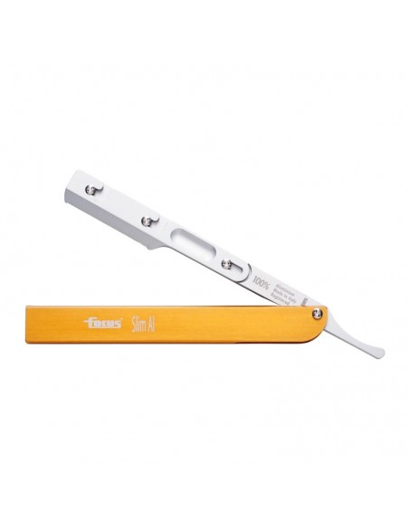 Rasoio Focus slim Lamette Intercambiabili AL R28-7 Oro