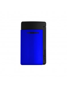 Accendino Mini Jet laccato Blu Fluo