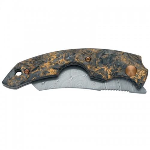 Coltello Chiudibile Damasco Fox Virtus Carbonio...