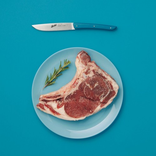 Coltello da Bistecca Blu Petrolio