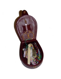 Set per cucire bordeaux piccolo