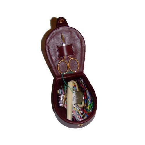 Set per cucire bordeaux piccolo