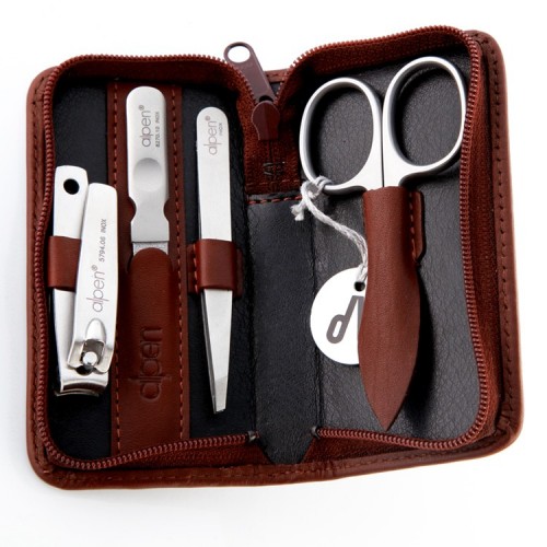 Set Manicure Marrone