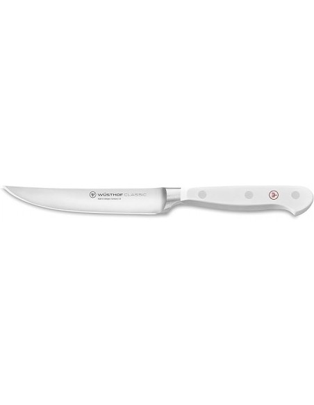 Coltello da Bistecca 12 cm Manico Bianco Classic