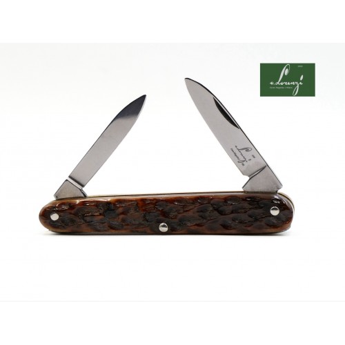 Coltello Multiuso Lorenzi con Guancette in Osso...